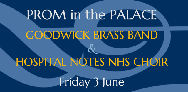 StDavidsFest's tweet photo. #PlatinumJubilee #picnicinthepalace with #hospitalnotes the NHS choir in the beautiful Bishops Palace in #stdavids. Our Festival this year is dedicated to the NHS with our grateful thanks. Minister for Health Eluned Morgan will open the open-air prom at 1pm. @StDavidsInfo https://t.co/1uFqGWuYgw