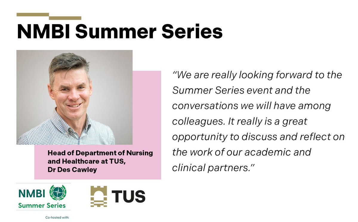 Technological University of the Shannon (@tus_ie) on Twitter photo The NMBI/TUS Athlone Campus Summer Series event is a free event from 5pm to 7pm on Tuesday 14 June. Tickets are available now on EventBrite here: NMBI Summer Series | Eventbrite eventbrite.com/cc/nmbi-summer… <a href="/GoogleDes/">Des Cawley</a> The NMBI/TUS Athlone Campus Summer Series event is a free event from 5pm to 7pm on Tuesday 14 June. Tickets are available now on EventBrite here: NMBI Summer Series | Eventbrite eventbrite.com/cc/nmbi-summer… <a href="/GoogleDes/">Des Cawley</a>