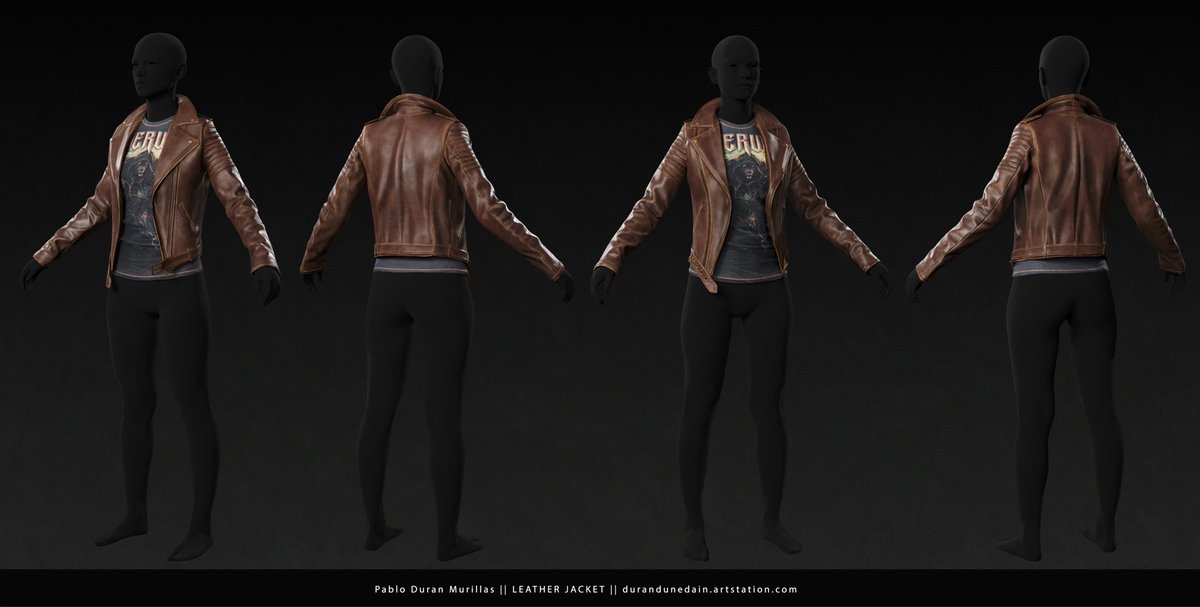 _Dur4n_'s tweet photo. 🐺🧥POWERWOLF LEATHER JACKET OUTFIT🧥🐺
I made this Game Ready Upper Outfit.
A long time ago I started this work and it has finally come true.
⬇️⬇️you can see more here ⬇️⬇️
https://t.co/c9F1Vyr4tQ
Hope you like it ❤️ https://t.co/0BpavZA3ro