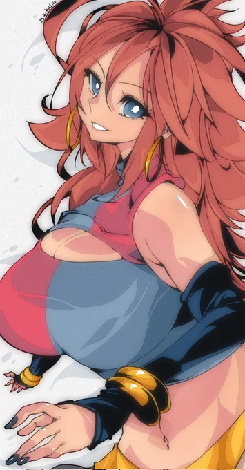 『21』
 #Dragonball #android21 