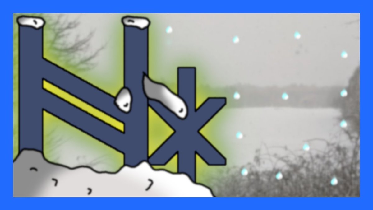 GuthlacYT's tweet image. *Hagalaz, *Haglaz, Haegl or Hagall, is the ninth rune of the Elder Futhark and Futhorc; seventh of the Younger Futhark. Its name means 'hail' - the weather event. It's an old name - all three poems call it the 'whitest grain'.

youtu.be/7tSUPlJmwKU

#RuneJune