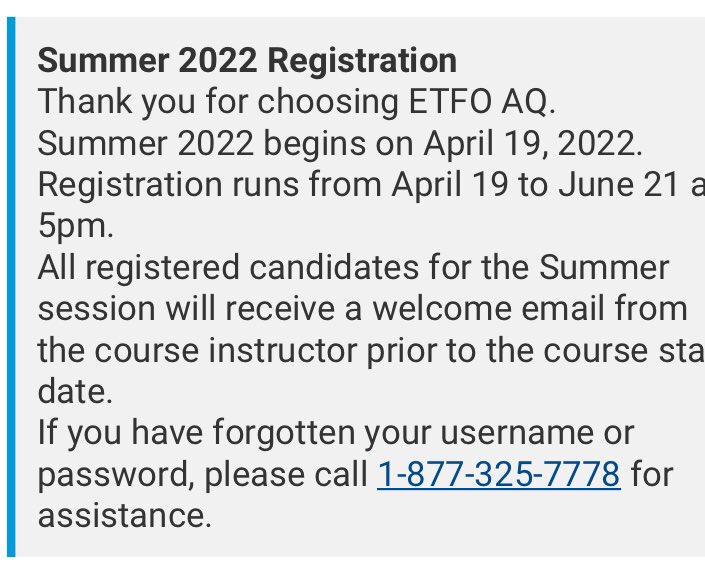 debrabesner's tweet photo. Summer @etfoaq course registration is in full swing.  Register now so that you can be a part of a rich learning community and get inspired. You only have until June 21 !! https://t.co/5CuKXtTd0g
