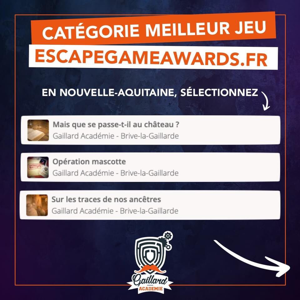 Gaillard Académie tweet media