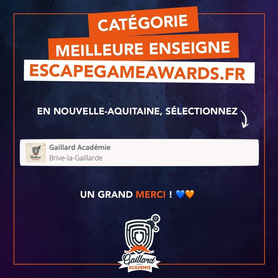 Gaillard Académie tweet media