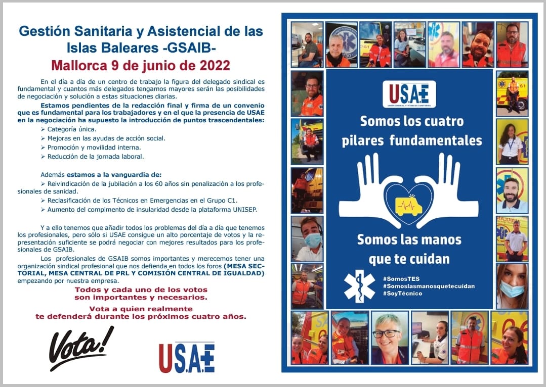 Saul12011978's tweet photo. Es hora del cambio, de avanzar y mirar al futuro por el bien de los profesionales de #GSAIB. Es hora de evolucionar y dejar de estar estancados en el pasado.
Es el momento de trabajar para los cuatro pilares de @GSAIB_Balears:
#urgencias
#Programados
#CCUM
#Infosaluinforma https://t.co/93k4yaGT6U