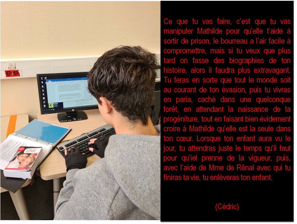 Les conseils à Julien Sorel du coach professionnel Cédric pour lui apprendre à gérer sa carrière, son caractère, sa réputation … #parcoursorel #stendhal #lerougeetlenoir i-voix.net/2022/05/e-repu…