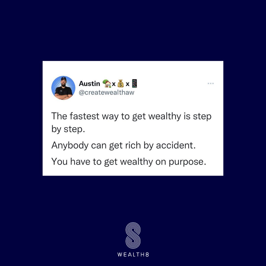 To achieve the financial freedom you desire, you have to be intentional. Take that step to achieve financial freedom and download our app-link in bio! (With investments your capital is at risk). 
#Weath8 #Fridayfaves #Investing