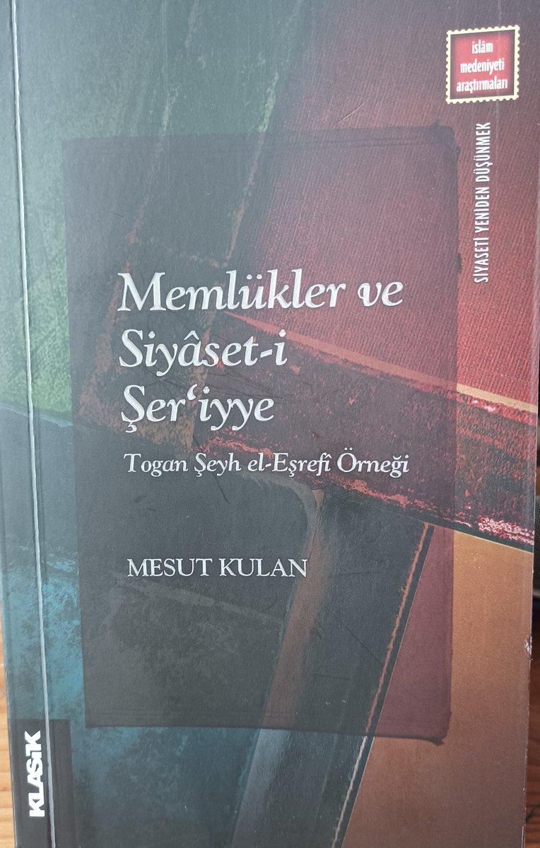 Another valuable contribution to the history of political ideas in the 15th century. Thank you @MirMesud and @klasikyayinlari 
#Mamluks #PoliticalThought