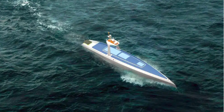 safety4sea's tweet photo. The @PlymouthMarine announced that it is currently developing the first long-range autonomous research vessel in the world, the Oceanus , expected to be 24 m long, with a beam of 3.5m.
#ENavigation #AutonomousShips
Check all the details here👉 https://t.co/unTeWjWhqN https://t.co/9bAiaoe12o