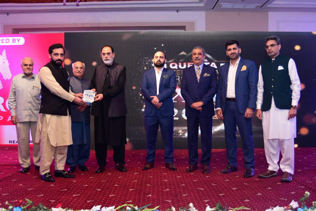 ramzan_mehsud's tweet photo. Closing ceremony of Quetta International Property Expo &amp; Convention 2022 Sponsored by @AHGroup_Pk at the Islamabad Serena Hotel. The closing ceremony was a celebration of the successful expo, that helped in upscaling the real estate of Pakistan #realestate #investment #ahgroup https://t.co/ZVMsXlqrBl