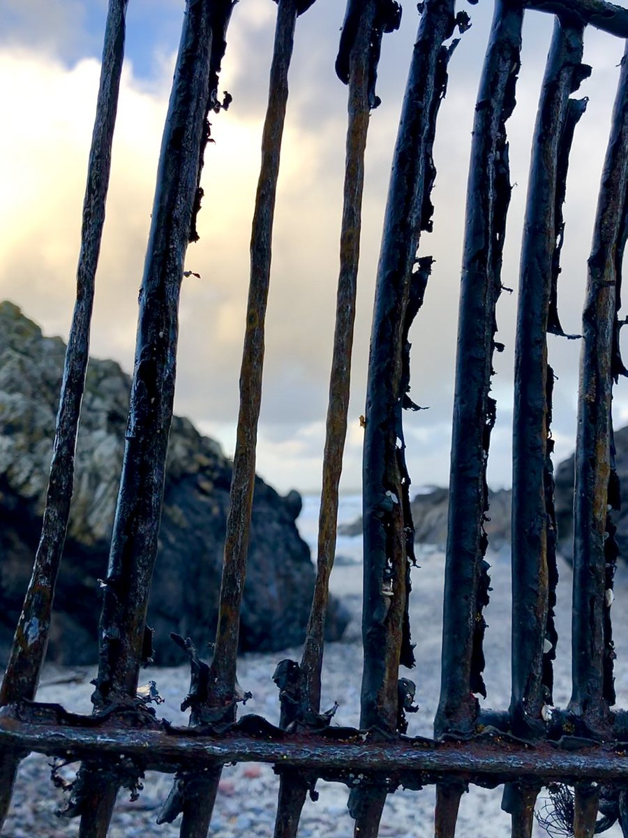 SuilanSpink's tweet image. #fishing #creels dipped in #plastic The #Sheath disintegrates ends up in #SEA #tideline #beach adding to #plasticpollution in the #ocean 
#snapchat @GaelForceGroup #environment @BillTurrell1 @ScotIslandsFed @ghost_fishinguk @nature_scot @ChrisGPackham @ourseas_scot @sascampaigns