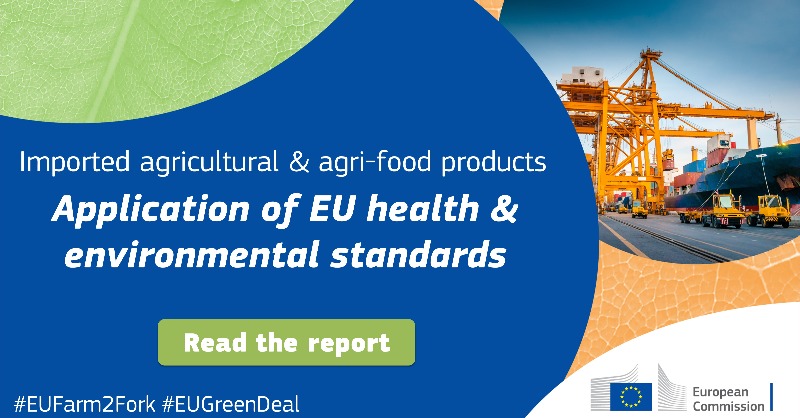 Food_EU's tweet photo. 🇪🇺 = 3rd largest agri-food importer

Using this weight, we want to promote health, environmental &amp; animal welfare standards worldwide 🌎

Read our ambitious agenda in this new report ⬇

#EUFarm2Fork #EUGreenDeal