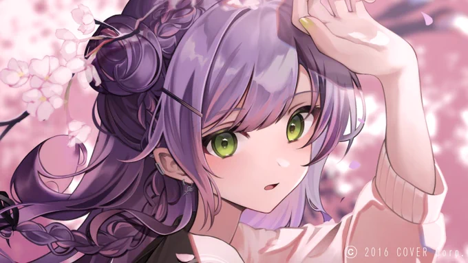以前描かせていただいた常闇トワ様(@tokoyamitowa)のメンバーシップ限定壁紙3月の一部です!🌸
とてもお気に入りな一枚になりました!見ていただいた方ありがとうございました!
(掲載許可確認済みです) 