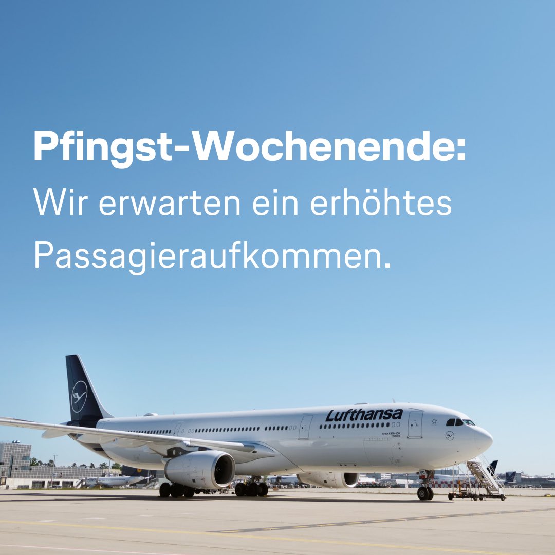 Deutsche Lufthansa on Twitter "Bitte sei rechtzeitig am Flughafen und nutze unsere digitalen