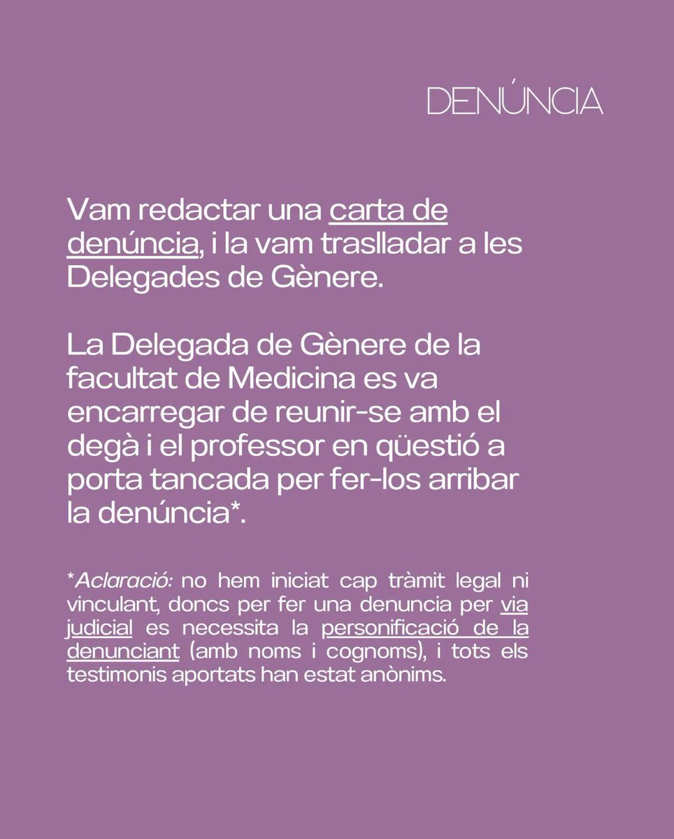 No pararem de lluitar perquè l'entorn educatiu sigui un lloc segur per a tot l'estudiantat.