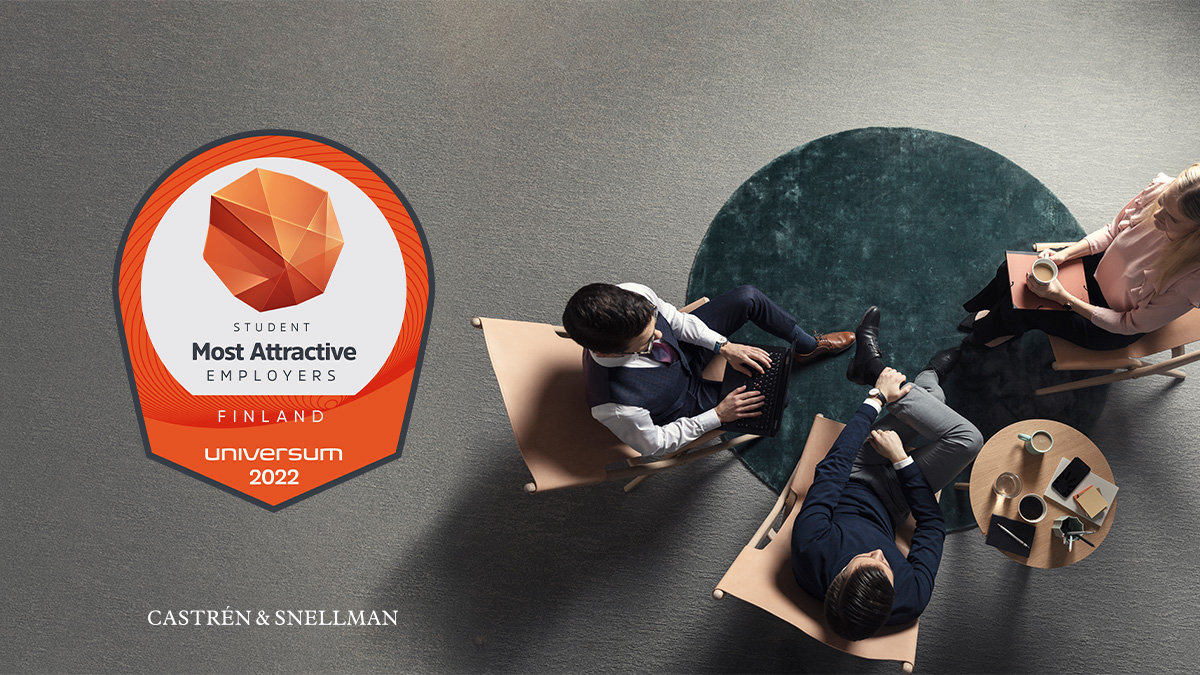 CastrenS's tweet photo. Castrén &amp; Snellman’s popularity among law students continues, as confirmed by Universum’s 2022 survey! For more details, see https://t.co/3O0MUnY81j https://t.co/ghjIqtLxzd