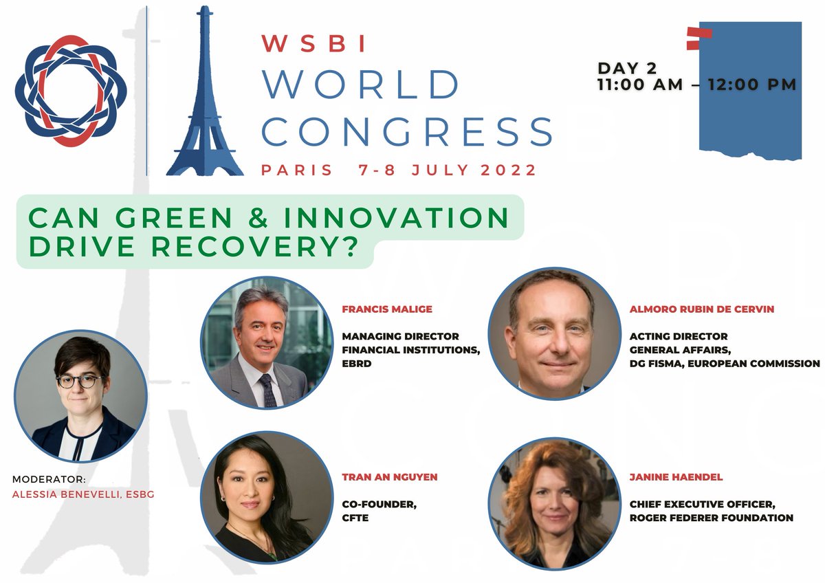 WSBI_ESBG's tweet photo. Programme and registrations ➡️ https://t.co/QuqVruHQ4S
#WSBI2022 #banks4humans #worldcongress https://t.co/bxzC85etQZ