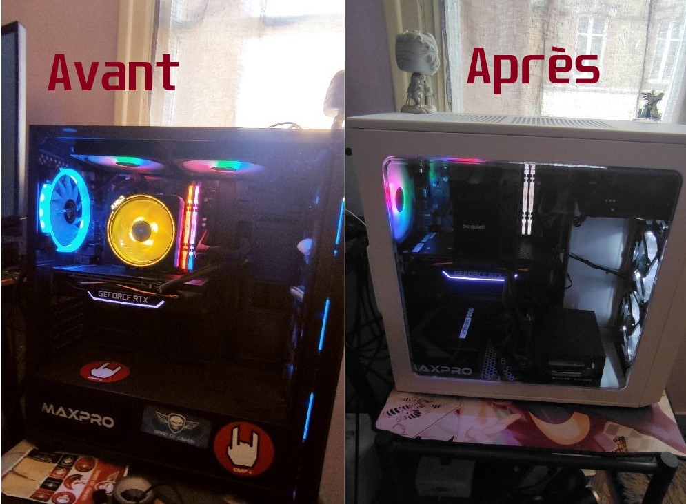 Guardalion's tweet photo. Petite MàJ hardware de mon PC par @LDLC de Caen. Super efficace.
Nouveau boîtier + ventirad + dépoussiérage :D
#FractalDesignFocusG #PureRock2 #LDLC https://t.co/ja98cGceu4