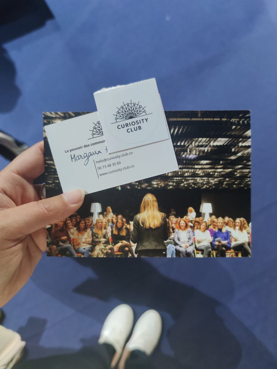 gabriiiellle's tweet photo. Belle rencontre avec le @_curiosityclub_ à l'#InclusiveDay
Merci Margaux 🙏
Rejoignez le club pour découvrir des parcours de femmes aussi originaux qu'inspirants ☺️
#égalité #inclusion https://t.co/xPsxv7hiFB