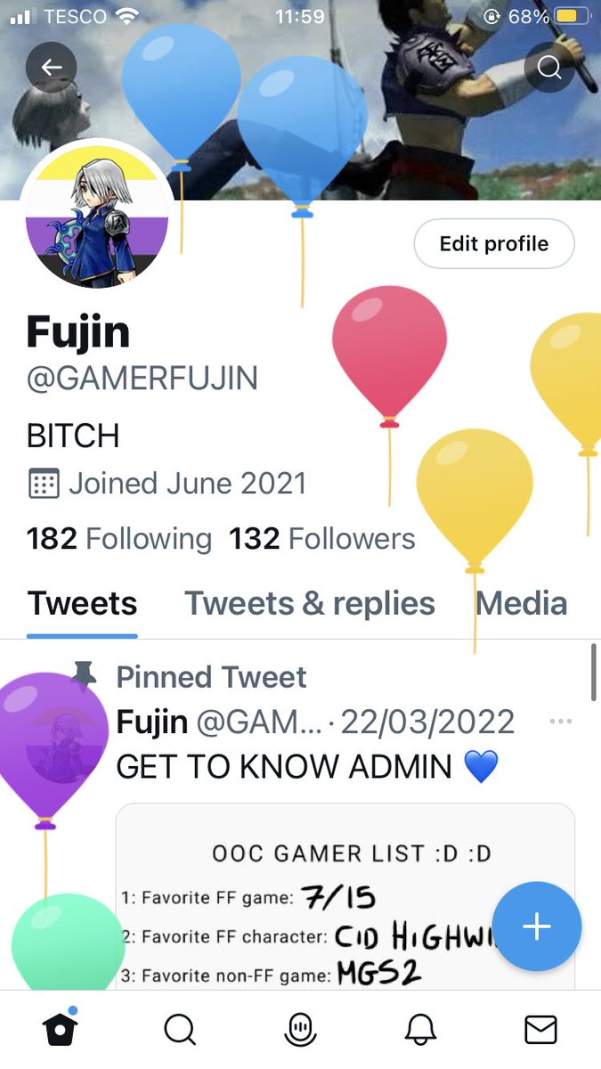 GAMERFUJIN's tweet photo. HAPPY BIRTHDAY ADMIN 🎉 https://t.co/BLottPjXeU