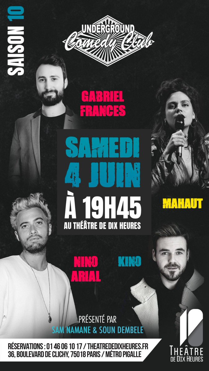 Comedyground's tweet image. #VigilanceOrange Quelle aventure incroyable allons nous vivre samedi au théâtre de dix heures ? Pour le savoir, réservez vite ! Ça va être mythique 🏴‍☠️🔥 billetreduc.com/284120/evt.htm