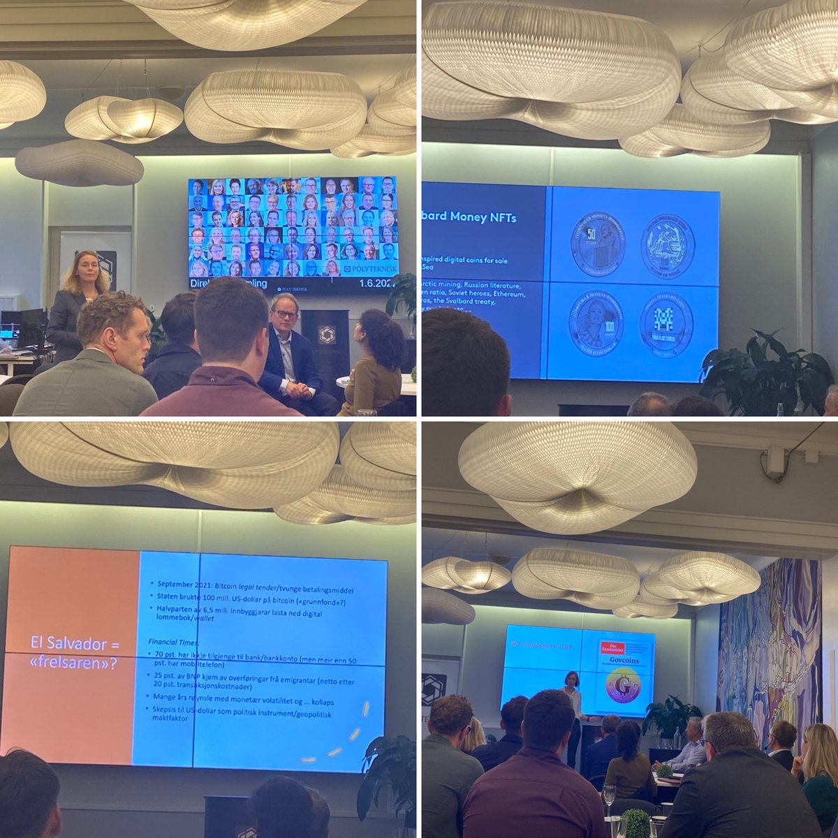 Inspirerende møte i @polyteknisk forening hvor fokus var strategi og aktuelle tema i dag og i morgen. #teknologi  @MetteTweets #bærekraft