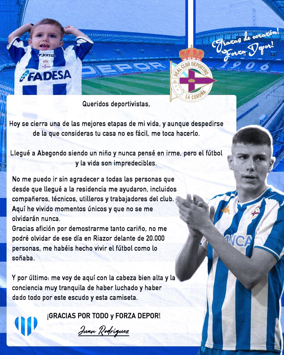 GRACIAS💙 <a href="/RCDeportivo/">RC Deportivo</a>