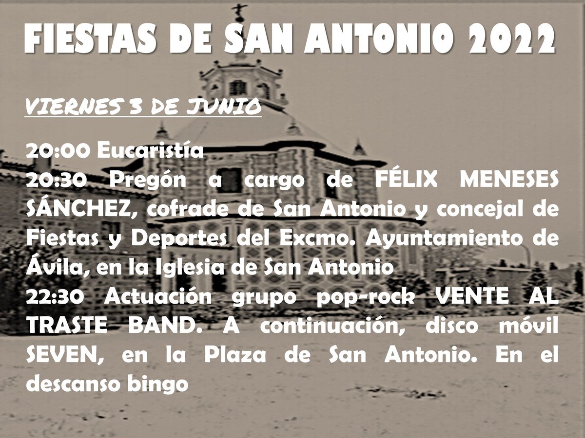 Comienzan las fiestas de SAN ANTONIO 2022