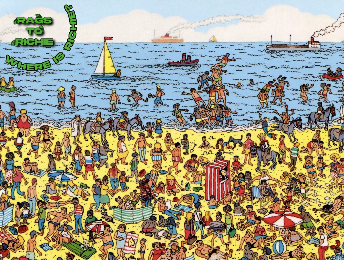 Richie’s spending his summer in the French Riviera… 🏖
Can you spot him? 👀

We are giving away 1WL spot 💸

1️⃣ Reply to this tweet with a screenshot of the hidden Richie
2️⃣ Post it in the # twitter-proof channel on the #RagstoRichie discord

⏳24h⏳