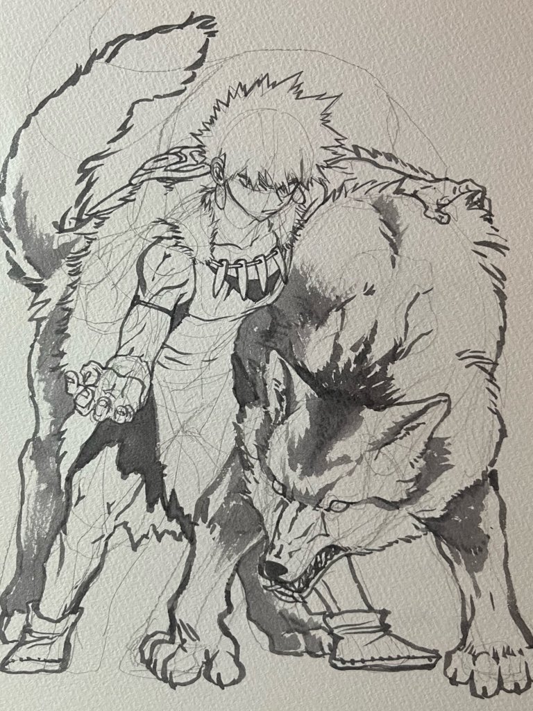 今こんなの描いてる 
