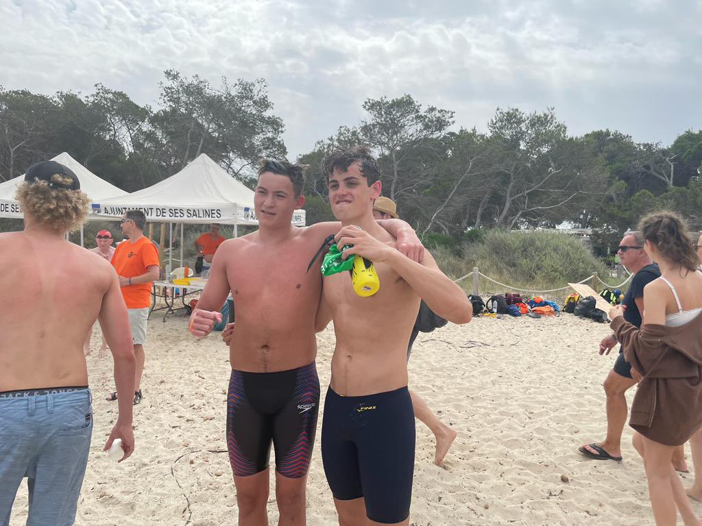 Great week in Mallorca for @BESTSWIMFEST - finishing off with a 2nd place in the 4 x 500m Mens relay (2 legs each) - close race &amp; just pipped at the post by the Mens Italian team - well done boys #dreamteam #bestfest2022 <a href="/MillfieldSwim/">Millfield Swimming</a>
