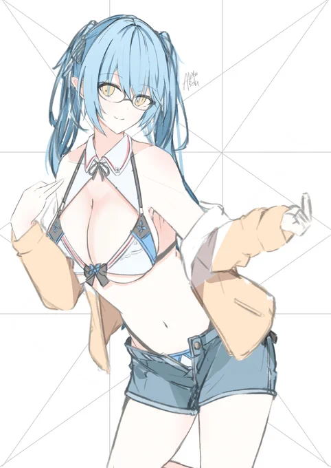 WIP
大ラフ 