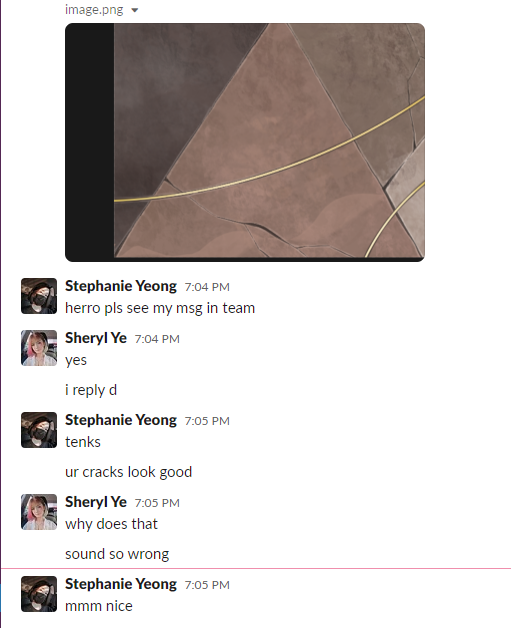 Hello pulis my manager is abit weirdchamp today. <a href="/Steph_LOA/">Stephanie Yeong</a> 

@vivienne_chin HR pls help me.