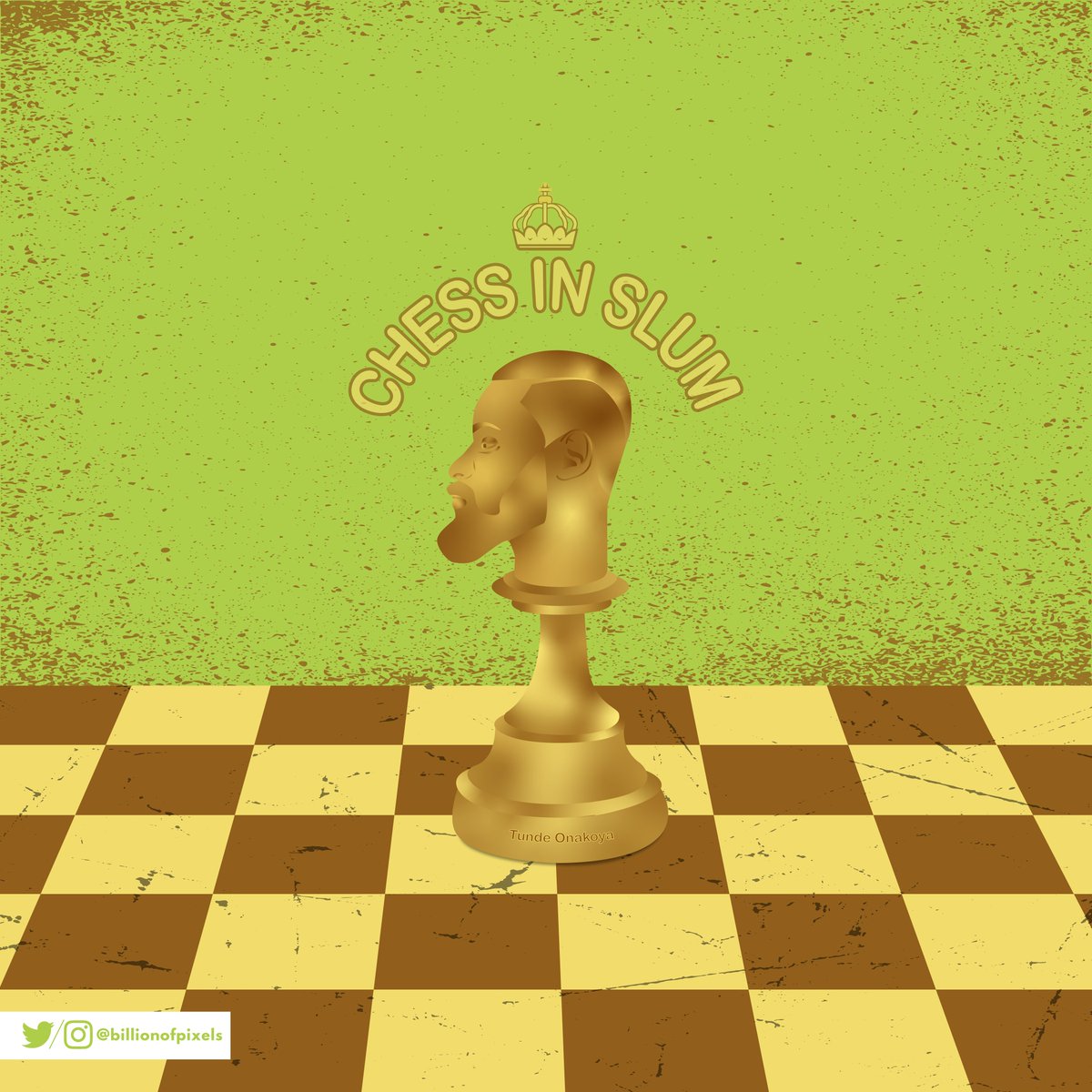 fromgigoes's tweet image. Designed for @chessinslums 

♟ @Tunde_OD 

#chessinslum #chess