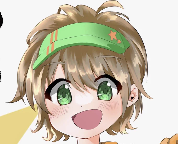 お顔です