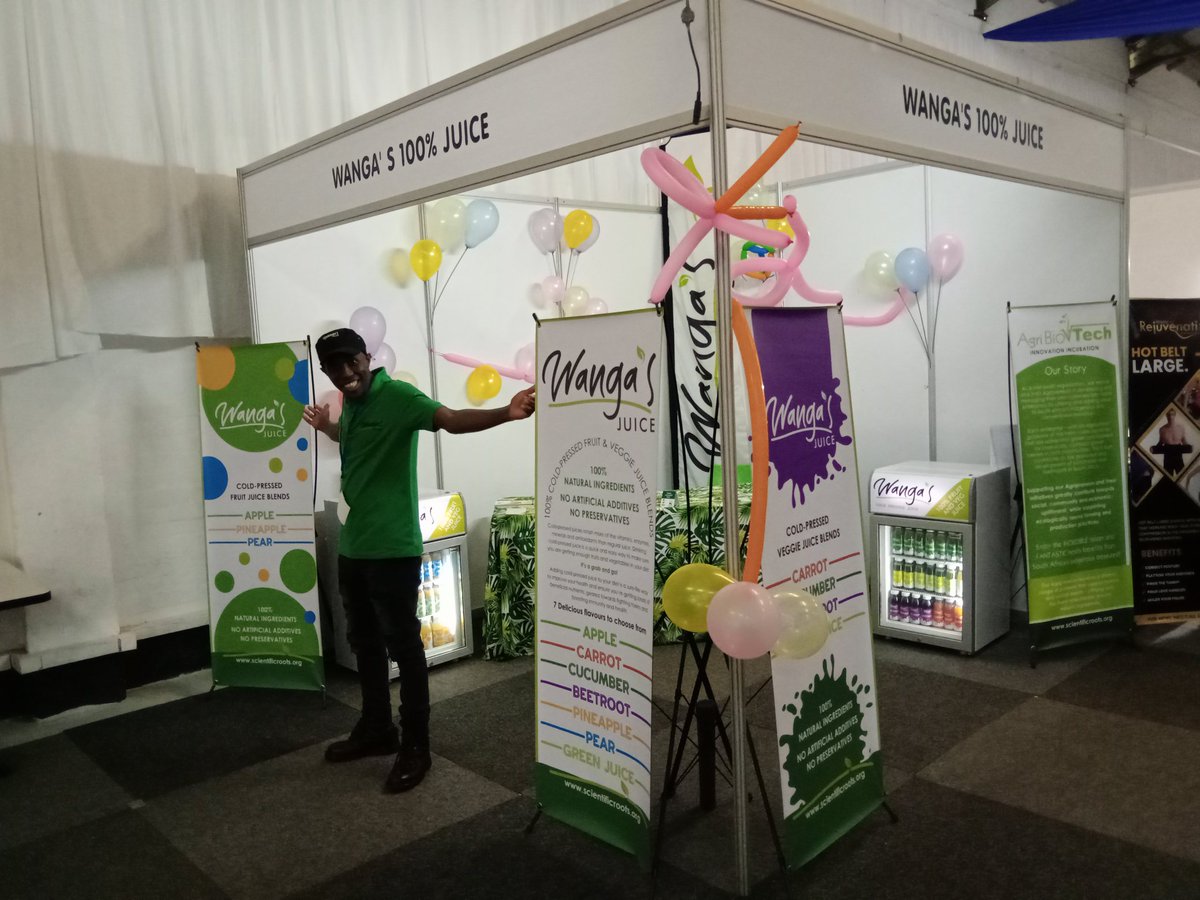 wangasjuice's tweet photo. Over the last few days we have been exhibiting at Pietermaritzburg Royal show. https://t.co/6cbql1qAwn