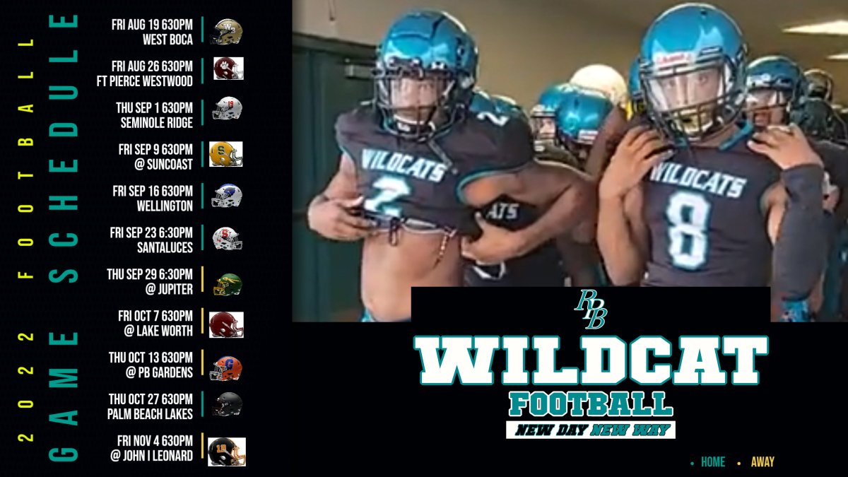 2022 Regular Season Game Schedule