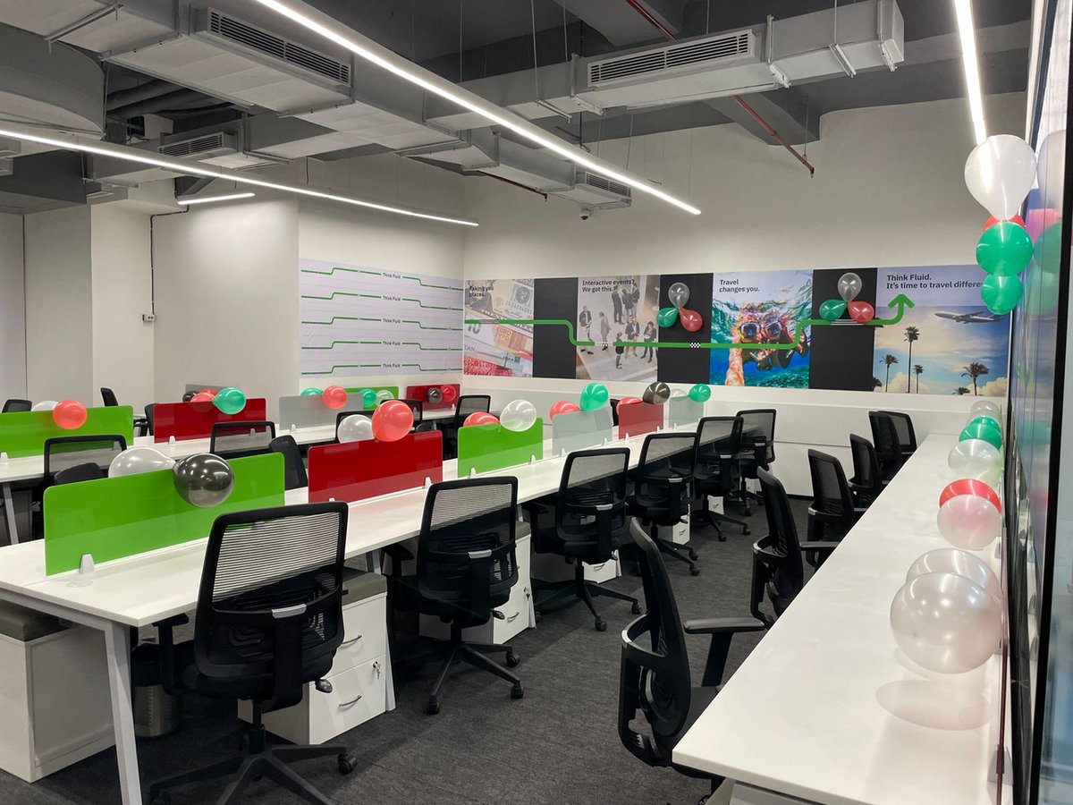 myawfis's tweet photo. We are pleased to welcome Team FCM Travel India to our centre in Ambience Mall, #Gurgaon. We’re honoured to be a preferred choice of workspace for their 100+ member team and are pleased to have their vibrant and enthusiastic team as part of our #AwfisCommunity. https://t.co/ULug5479is