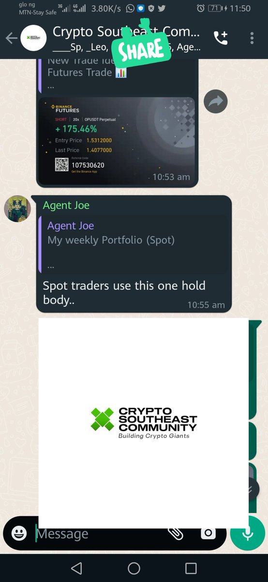 cryptosoutheast's tweet image. A better way to start your weekend with profits 🔥🔥..

Crypto Southeast Community 🌎  building great crypto giants 🏢