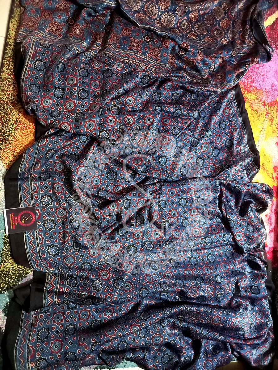 SBS88484229's tweet photo. 🌟🌟Ajrakh on Pure Modal Silk💙💙 

Price - Rs 3600/-🌟🌟

📌 To place order ~ please WhatsApp @ 8617799715

Free shipping across India

#studionakshikantha
https://t.co/LAeEp0kLrT https://t.co/4BsVtCshdY