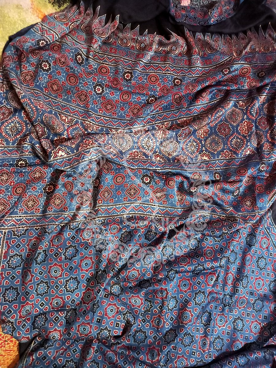 SBS88484229's tweet photo. 🌟🌟Ajrakh on Pure Modal Silk💙💙 

Price - Rs 3600/-🌟🌟

📌 To place order ~ please WhatsApp @ 8617799715

Free shipping across India

#studionakshikantha
https://t.co/LAeEp0kLrT https://t.co/4BsVtCshdY