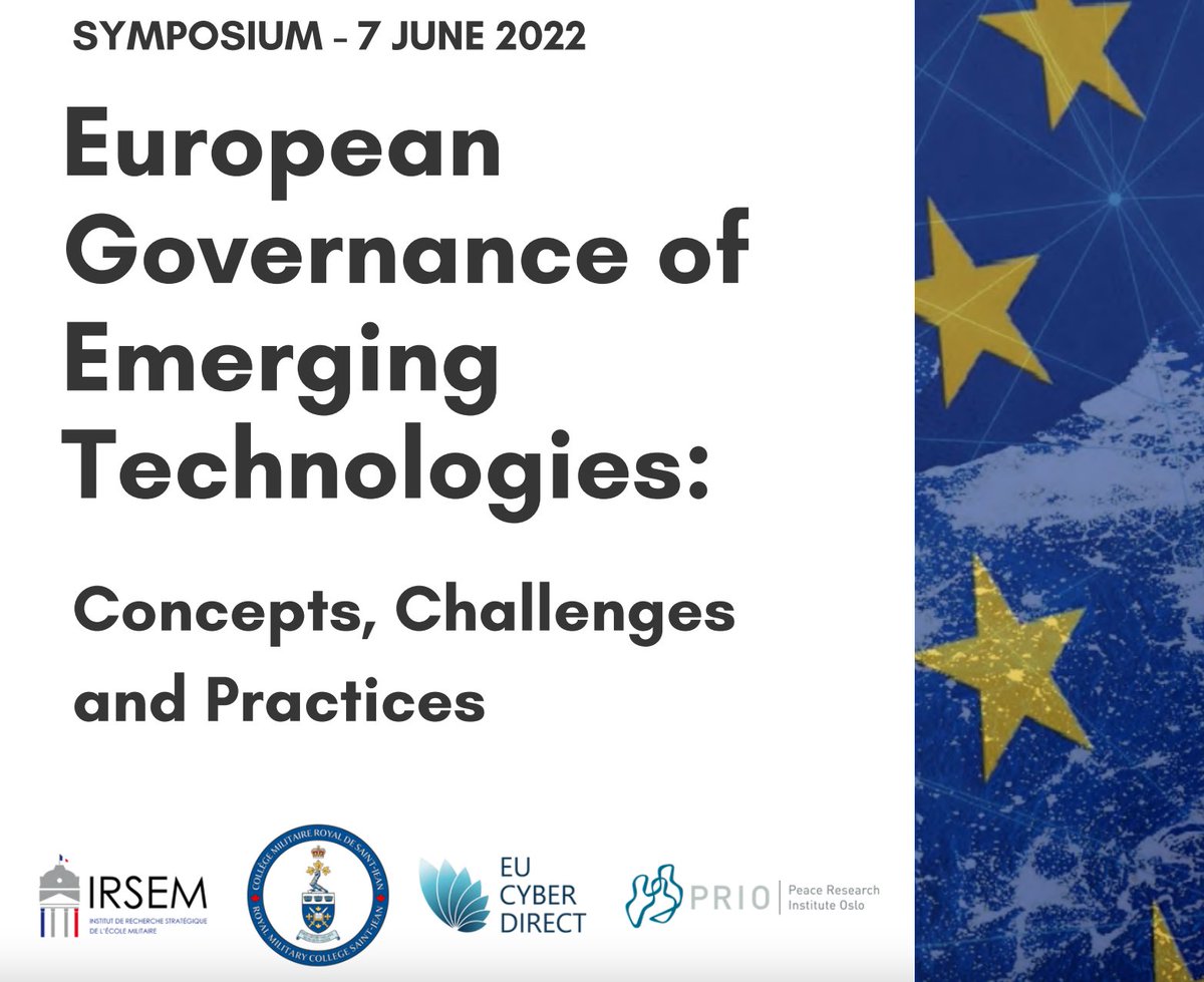 Join us in Paris or online to this excellent conference jointly organized by @IRSEM1, @CMRSJ_RMCSJ, @EUCyberDirect and @PRIOresearch, and part of PRIO's RegulAIR project. Full programme here: irsem.fr/media/livret-7… and registration here: tinyurl.com/3u3fu2ww (1/3)