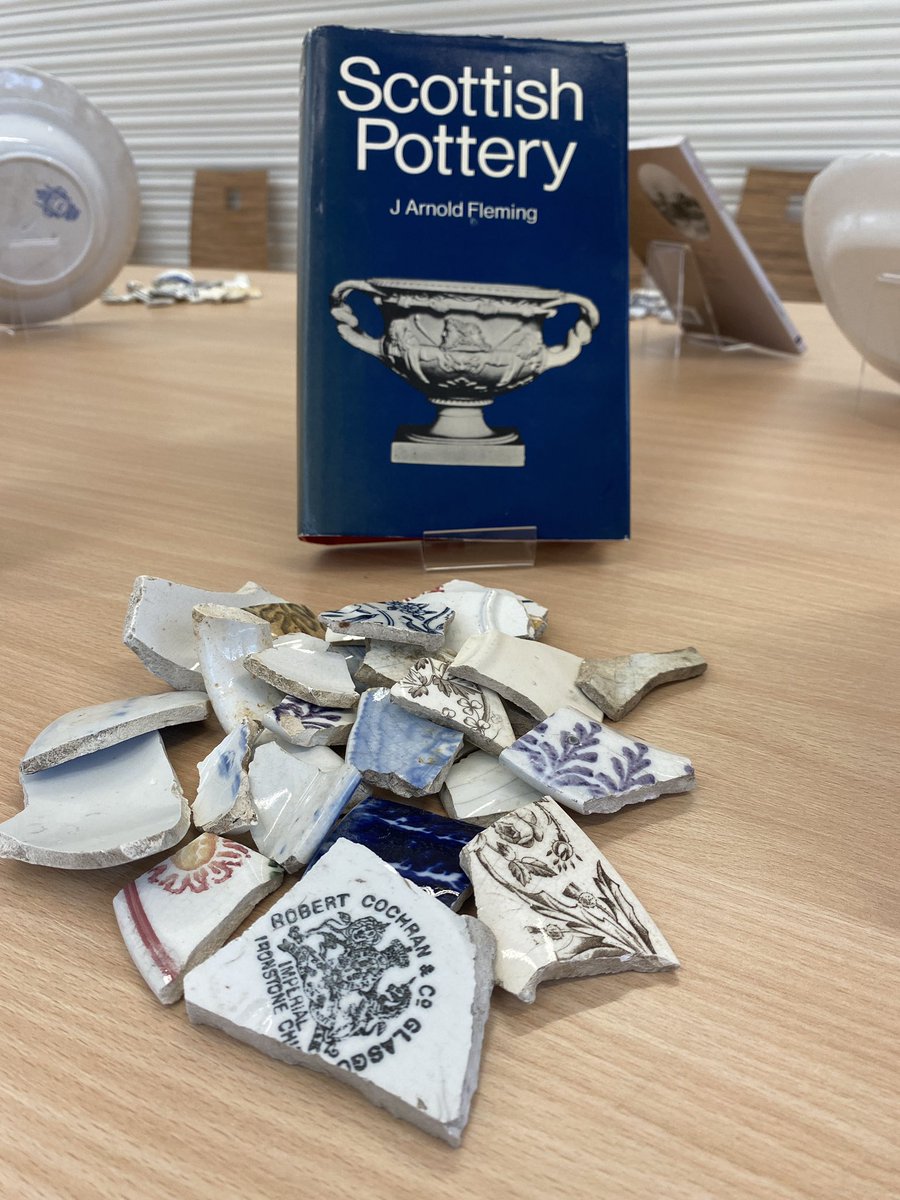 RuthImpey's tweet photo. Scottish Industrial Pottery plate workshop @maryhill_halls celebrating another jubilee… 🥳
Exhibition opens July. All welcome 🤗 
#50pots
@PotterySociety 
@LouiseNolanWork 
@scottishcanals https://t.co/pFbvf9pegi