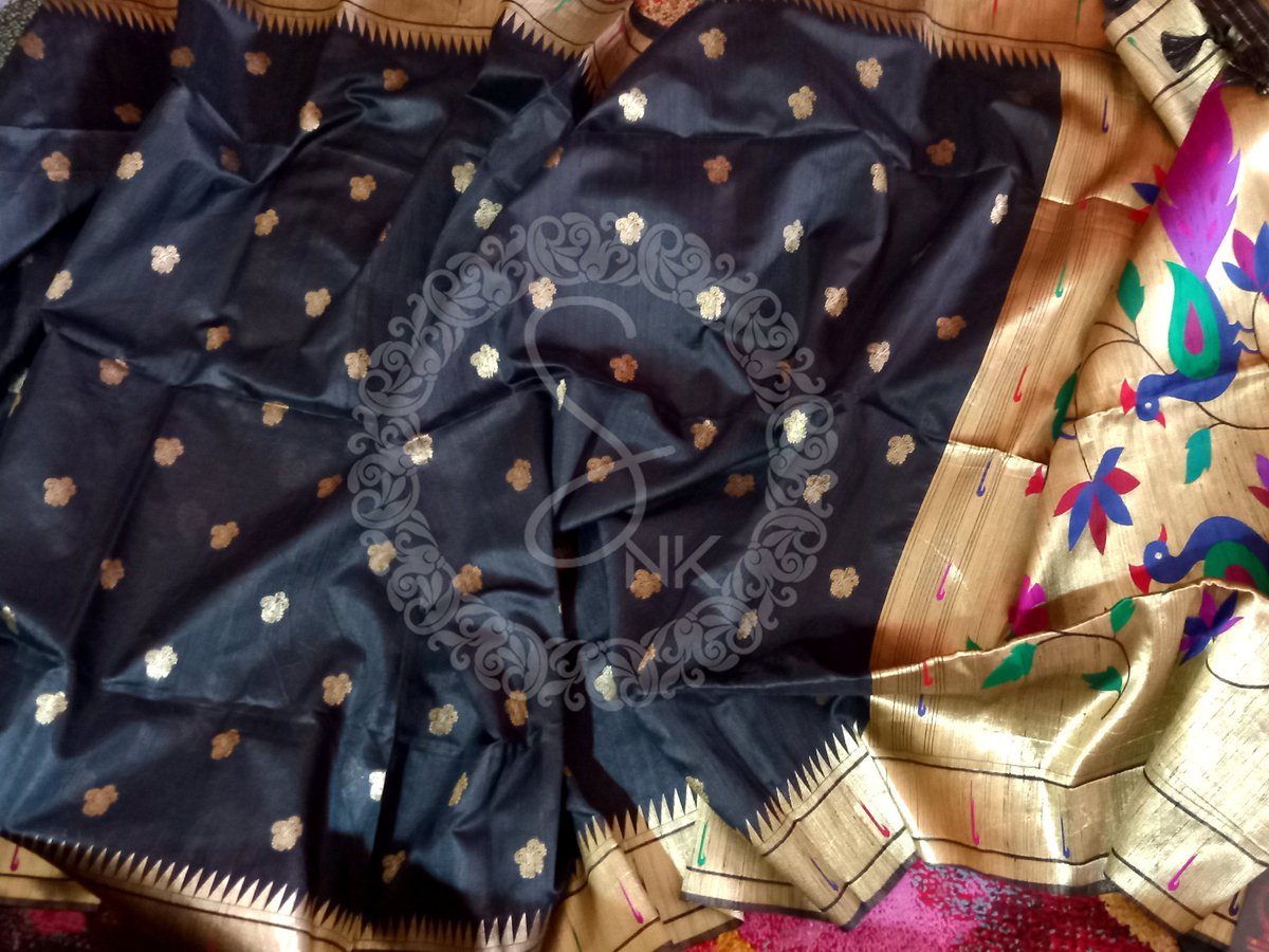 SBS88484229's tweet photo. 🌟🌟Black Paithani Silk💙💙 

📌 To place order ~ please WhatsApp @ 8617799715

Free shipping across India

#studionakshikantha
#paithani 
https://t.co/LAeEp0kLrT https://t.co/Hfc2EYrFm2