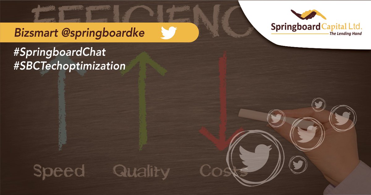 springboardke's tweet photo. One of the top-line reasons to automate for any business is for efficiency. Customers need the efficiency for example when you tell them I'm going to deliver within the same day, it should be within the same day #SpringboardChat #SBCTechoptimization https://t.co/bpq6D2UzMf