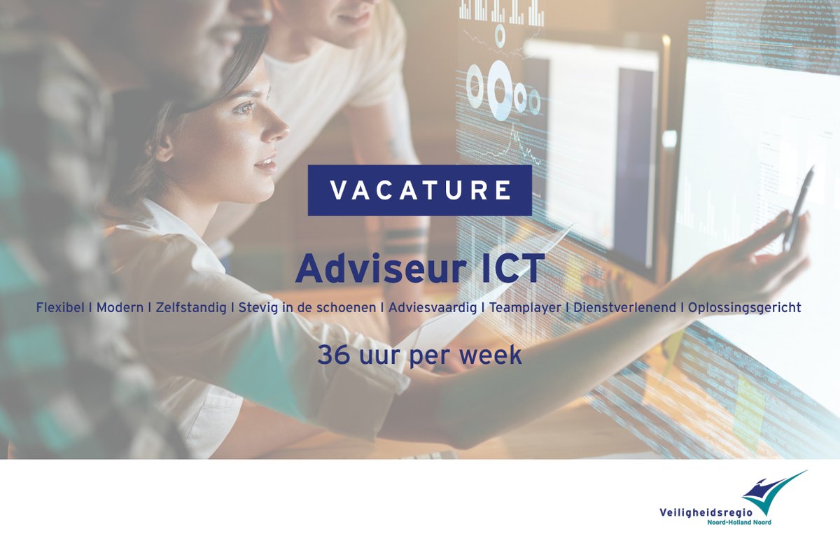 vrnhn's tweet photo. 📢 #VACATURE Wij bieden een mooie functie als ICT Adviseur. Meer weten? Bekijk hier onze vacature 👉 https://t.co/H8ZKh3nsK5. Reageren kan tot en met 19 juni. Succes! 🍀 https://t.co/02sISwyxXO