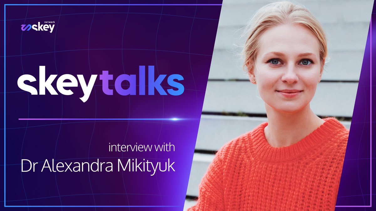 🔥We present the second #Skey Talks: Dr Sebastian Grabowski with Dr <a href="/alexandrastaex/">Dr. Alexandra Mikityuk</a> - CEO of <a href="/Staex_io/">Staex</a>  
👉Development of the #Blockchain #Technology
👉Summary of the $Skey Challenge
👉Advice for blockchain startups.
 
Watch Skey Talks ➡️ youtube.com/watch?v=vjAJX1…