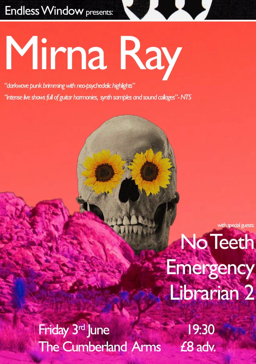 Last roll call for tonight! First time in Newcastle for Mirna Day’s eclectic psychedelia, No Teeth bring you The New Nuisance and it’s one of your last chances to catch Emergency Librarian 2. Advance tickets are now offline but tickets will be available on the door, see you soon!