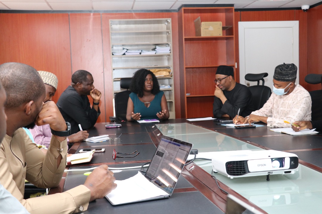 NigeriaDID4D's tweet photo. @NigeriaDID4D played host to the Rep. of the French Agency for Development, Aissa Kumaganguea, AFD’s Project Officer and Task Team Lead for the Nigeria Digital ID4D project who was on a working visit to the Abuja office recently. https://t.co/LUTA4yBIG1
