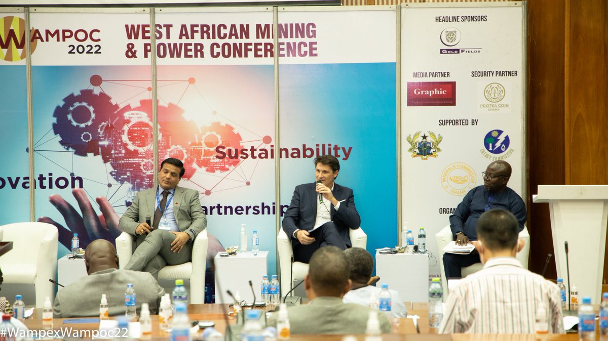Wampoc22's tweet photo. Earlier, Veolia Ghana shared a presentation about its water treatment process for the mining sector in Ghana.
#WampexWampoc22 https://t.co/CsRxRcyc1M